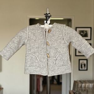 Zara Baby Girl's Wool Blend Jacket